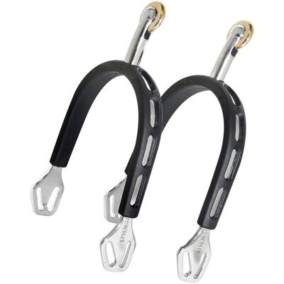 SARTORE Speroni Ultra Fit Extra Grip In Acciaio Inox Con Rotella E Gomma 35 Mm SARTORE Speroni Ultra Fit Extra Grip In Acciaio Inox Con Rotella E Gomma 35 Mm