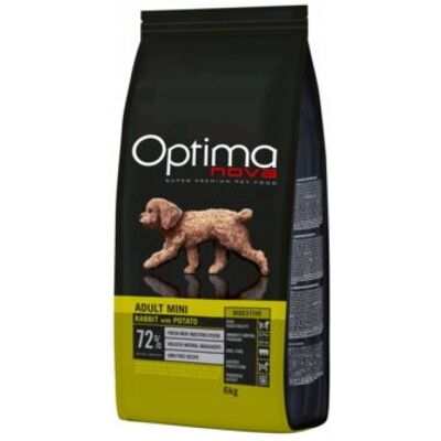OEM Cibo Secco Per Cani Optimanova Adult Mini Digestive Coniglio E Patate 6 Kg OEM Cibo Secco Per Cani Optimanova Adult Mini Digestive Coniglio E Patate 6 Kg