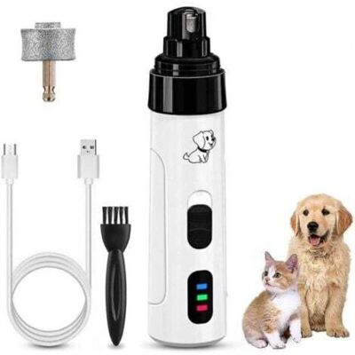 OEM Tagliaunghie Elettrico Per Cani, 1 Pezzo, Strumento Per La Cura Delle Zampe Degli Animali Domestici Con Testina Di Ricambio OEM Tagliaunghie Elettrico Per Cani, 1 Pezzo, Strumento Per La Cura Delle Zampe Degli Animali Domestici Con Testina Di Ricambio