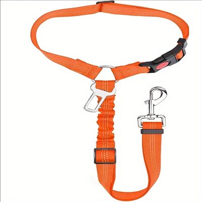 OEM Guinzaglio Per Cani In 3 Pezzi Con Fibbia In Metallo - Arancione OEM Guinzaglio Per Cani In 3 Pezzi Con Fibbia In Metallo - Arancione