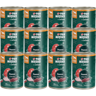 OEM Paté Di Anatra Alle Erbe Aromatiche Mr. Meat Per Adulti, 12 Confezioni Da 400 G OEM Paté Di Anatra Alle Erbe Aromatiche Mr. Meat Per Adulti, 12 Confezioni Da 400 G