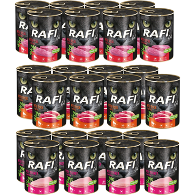 OEM Cibo Per Gatti Dolina Noteci Rafi, Mix Di Gusti 24x400g OEM Cibo Per Gatti Dolina Noteci Rafi, Mix Di Gusti 24x400g