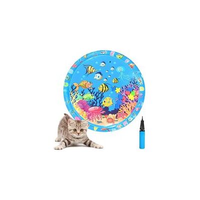 OEM Tappetino Con Pesci, Tappetino Per Cani E Gatti Con Giochi D'Acqua, Tappetino Antiscivolo Spesso E Resistente, Facile Da Pulire, Adatto A Tutti I Tipi Di Animali Domestici - Crezuo OEM Tappetino Con Pesci, Tappetino Per Cani E Gatti Con Giochi D'Acqua, Tappetino Antiscivolo Spesso E Resistente, Facile Da Pulire, Adatto A Tutti I Tipi Di Animali Domestici - Crezuo