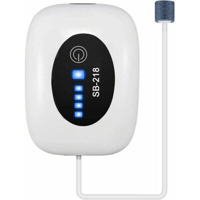 OEM Pompa D'Aria Portatile Ricaricabile Per Acquario – Durata Della Batteria: 70 Ore – Portata: 2 X 3 L/min – Silenziosa (40 Db) – Ideale Per Acquari Fino A 30 Galloni -crezuo OEM Pompa D'Aria Portatile Ricaricabile Per Acquario – Durata Della Batteria: 70 Ore – Portata: 2 X 3 L/min – Silenziosa (40 Db) – Ideale Per Acquari Fino A 30 Galloni -crezuo