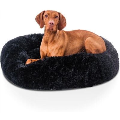 OEM Cuscino Rotondo In Pelliccia Sintetica Per Animali Domestici - Nero OEM Cuscino Rotondo In Pelliccia Sintetica Per Animali Domestici - Nero