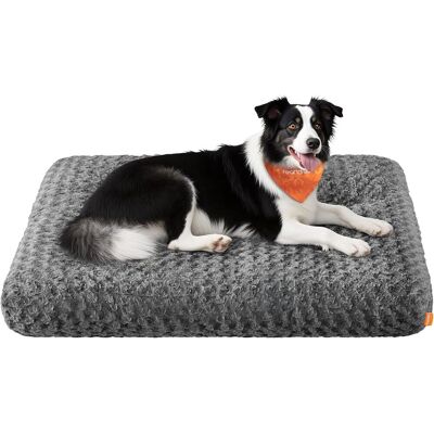Neptune Feandrea Cesta Per Cani, Taglia Xl, Per Cani Di Grossa Taglia, Cuccia Per Animali, Tessuto Felpato, 110 X 73 Cm, Imbottitura Morbida, Lavabile, Antiscivolo, Grigio Ardesia Pgw293gn01 Neptune Feandrea Cesta Per Cani, Taglia Xl, Per Cani Di Grossa Taglia, Cuccia Per Animali, Tessuto Felpato, 110 X 73 Cm, Imbottitura Morbida, Lavabile, Antiscivolo, Grigio Ardesia Pgw293gn01