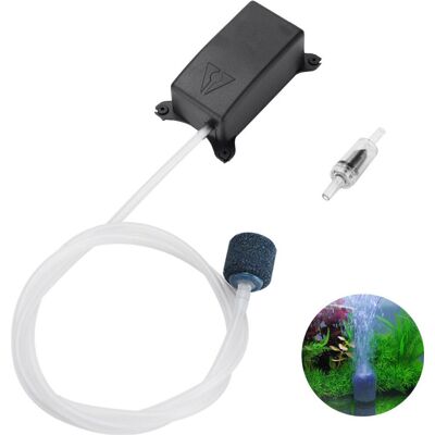 OEM Kit Pompa Ad Aria Per Acquario: Pompa Ad Aria Con Valvola Di Non Ritorno In Ingresso, Pietra Porosa Per Acquario OEM Kit Pompa Ad Aria Per Acquario: Pompa Ad Aria Con Valvola Di Non Ritorno In Ingresso, Pietra Porosa Per Acquario