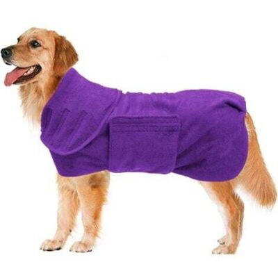 OEM Accappatoio Per Animali Domestici In Microfibra Ad Asciugatura Rapida (viola, Taglia Media) - Accappatoio Caldo E Super Assorbente Per Animali Domestici, Ideale Per L'Autunno E L'Inverno. OEM Accappatoio Per Animali Domestici In Microfibra Ad Asciugatura Rapida (viola, Taglia Media) - Accappatoio Caldo E Super Assorbente Per Animali Domestici, Ideale Per L'Autunno E L'Inverno.