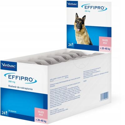 Virbac Effipro Spot-on Per Cani Di Taglia Grande 24x268mg Virbac Effipro Spot-on Per Cani Di Taglia Grande 24x268mg