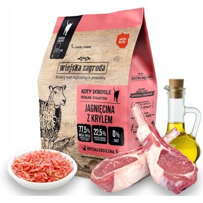 OEM Country Farm Agnello Con Krill 1,6 Kg Cibo Per Gatti Sterilizzati OEM Country Farm Agnello Con Krill 1,6 Kg Cibo Per Gatti Sterilizzati