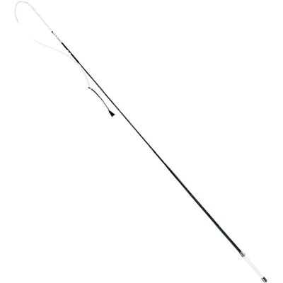 SARTORE Mezzafrusta Da Carrozza Con Terminale E Manico Bianco E Stelo Nero Da 160 Cm SARTORE Mezzafrusta Da Carrozza Con Terminale E Manico Bianco E Stelo Nero Da 160 Cm