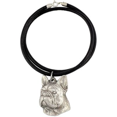 OEM Bulldog Francese Ii - Collana Con Ciondolo Placcato In Argento Per Gli Amanti Dei Cani, Gioiello Unico Di Art-dog OEM Bulldog Francese Ii - Collana Con Ciondolo Placcato In Argento Per Gli Amanti Dei Cani, Gioiello Unico Di Art-dog