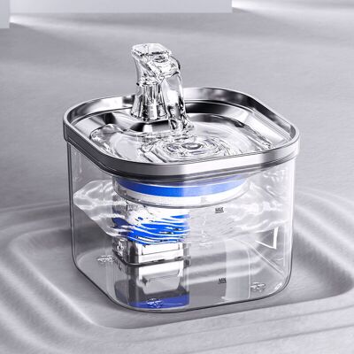 OEM Fontana Per Gatti, Distributore Automatico Di Acqua Per Gatti In Acciaio Inossidabile, Fontanella Per Animali Domestici Ultra Silenziosa Da 2 Litri, Fontanella Per Cani, Ciotola Per Gatti O Ciotola Pe OEM Fontana Per Gatti, Distributore Automatico Di Acqua Per Gatti In Acciaio Inossidabile, Fontanella Per Animali Domestici Ultra Silenziosa Da 2 Litri, Fontanella Per Cani, Ciotola Per Gatti O Ciotola Pe
