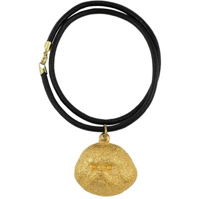 OEM Bichon Frise, Cane Di Tenerife - Collana Con Ciondolo Placcato Oro In Confezione Regalo Per Gli Amanti Dei Cani, Un Gioiello Di Grande Effetto Firmato Art-dog. OEM Bichon Frise, Cane Di Tenerife - Collana Con Ciondolo Placcato Oro In Confezione Regalo Per Gli Amanti Dei Cani, Un Gioiello Di Grande Effetto Firmato Art-dog.