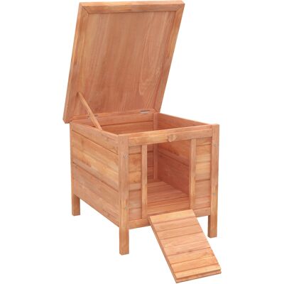 TORMATOR Conigliera/gabbia Con Rampe/porta, Apertura E Tetto Impermeabile - Realizzata In Legno Di Abete Naturale E Verde TORMATOR Conigliera/gabbia Con Rampe/porta, Apertura E Tetto Impermeabile - Realizzata In Legno Di Abete Naturale E Verde