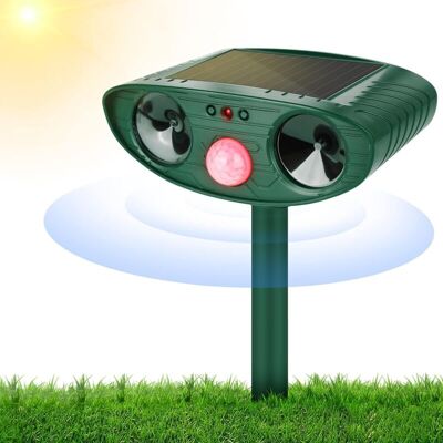 OEM Repellente Per Gatti, Repellente A Ultrasuoni Con Energia Solare Ip66, Resistente All'acqua, Frequenza Regolabile Per Tenere Gli Animali Al Sicuro, 5 Modalità Regolabili, Repellente Per Animali A Ultr OEM Repellente Per Gatti, Repellente A Ultrasuoni Con Energia Solare Ip66, Resistente All'acqua, Frequenza Regolabile Per Tenere Gli Animali Al Sicuro, 5 Modalità Regolabili, Repellente Per Animali A Ultr