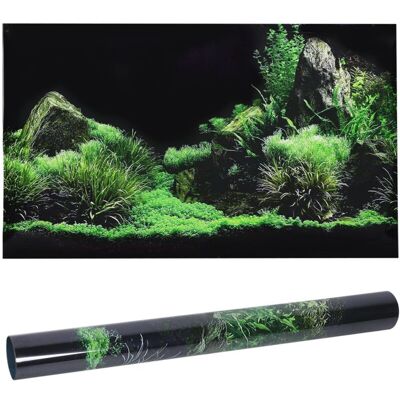 OEM Adesivo Murale In Pvc Per Acquario, Sfondo Subacqueo Con Piante Acquatiche, Decorazione 61 X 30 Cm -crezuo OEM Adesivo Murale In Pvc Per Acquario, Sfondo Subacqueo Con Piante Acquatiche, Decorazione 61 X 30 Cm -crezuo