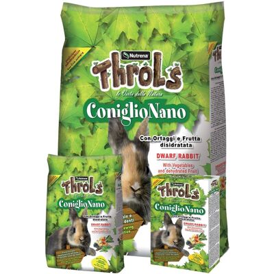 RAGGIO DI SOLE Miscela Coniglio Nano Throls 2,5 Kg RAGGIO DI SOLE Miscela Coniglio Nano Throls 2,5 Kg