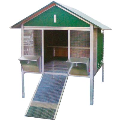 CONTROFRATELLI Pollaio Da Esterno Per Ovaiole Cm 140x180x190h CONTROFRATELLI Pollaio Da Esterno Per Ovaiole Cm 140x180x190h