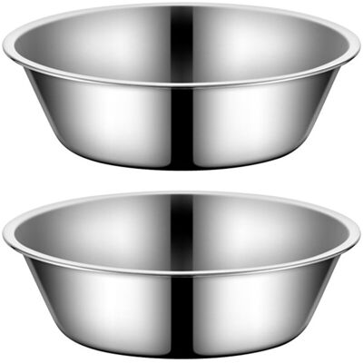 XISRENS Set Di 2 Ciotole Per Gatti, Ciotole Di Ricambio In Acciaio Inox, Ciotole Per Gatti In Metallo, Ciotole Base Per Gatti XISRENS Set Di 2 Ciotole Per Gatti, Ciotole Di Ricambio In Acciaio Inox, Ciotole Per Gatti In Metallo, Ciotole Base Per Gatti