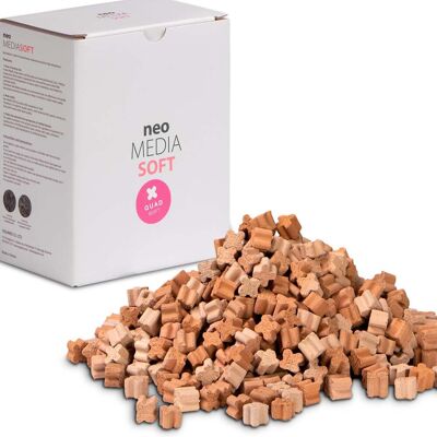 OEM Neo Media Soft Quad 5l - Inserto In Ceramica Per Abbassare Il Ph OEM Neo Media Soft Quad 5l - Inserto In Ceramica Per Abbassare Il Ph