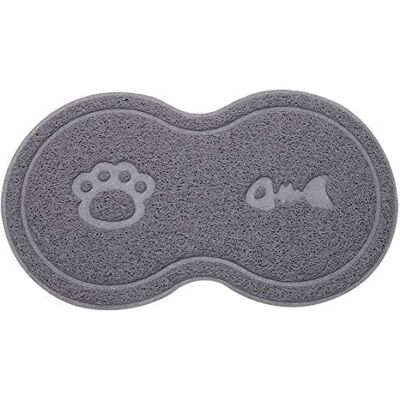 Zone Tappetino In Silicone Per L'Alimentazione Degli Animali Domestici, Tappetino Per Ciotola Del Cane, Tappetino Antiscivolo In Pvc Per L'Alimentazione Di Cani E Gatti (grigio Chiaro, 8 - Tappetino Per Le Zone Tappetino In Silicone Per L'Alimentazione Degli Animali Domestici, Tappetino Per Ciotola Del Cane, Tappetino Antiscivolo In Pvc Per L'Alimentazione Di Cani E Gatti (grigio Chiaro, 8 - Tappetino Per Le