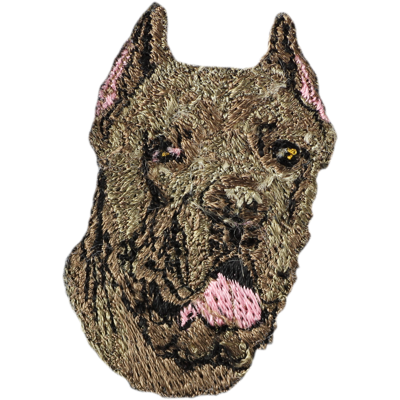OEM Cane Corso Italiano - Una Toppa A Forma Di Cane, Toppa Ricamata, Una Decorazione Unica Per Uno Zaino Di Art-dog OEM Cane Corso Italiano - Una Toppa A Forma Di Cane, Toppa Ricamata, Una Decorazione Unica Per Uno Zaino Di Art-dog