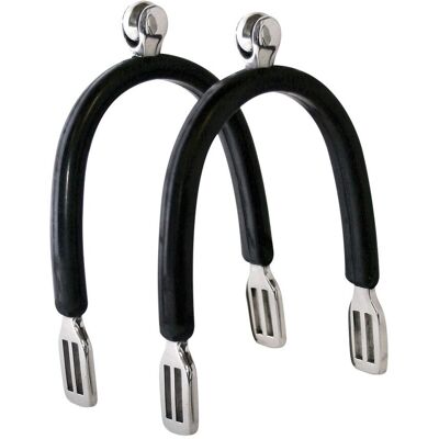 SARTORE Speroni Soft Touch Da Donna In Acciaio Inox E Gomma Con Rotella Orizzontale 15 Mm SARTORE Speroni Soft Touch Da Donna In Acciaio Inox E Gomma Con Rotella Orizzontale 15 Mm