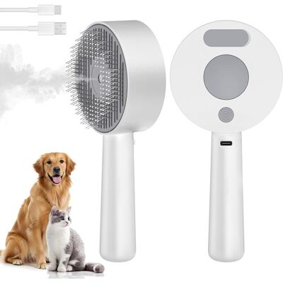 OEM Spazzola Spray Per Gatti E Cani, Pettine Spray Multifunzionale Per Gatti, Spazzola Per Pelo Di Gatto Con Serbatoio D'Acqua, Ricaricabile Tramite Usb, Adatta A Pelo Lungo O Corto, Gatti, Cani E Conigli OEM Spazzola Spray Per Gatti E Cani, Pettine Spray Multifunzionale Per Gatti, Spazzola Per Pelo Di Gatto Con Serbatoio D'Acqua, Ricaricabile Tramite Usb, Adatta A Pelo Lungo O Corto, Gatti, Cani E Conigli