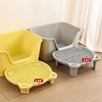 OEM Tappetino Per Lettiera Spacetime, Grande Tappetino A Doppio Strato Di 51 X 40 X 9 Cm, Protezione Per Pavimenti, Impermeabile E Resistente All'urina (grigio) OEM Tappetino Per Lettiera Spacetime, Grande Tappetino A Doppio Strato Di 51 X 40 X 9 Cm, Protezione Per Pavimenti, Impermeabile E Resistente All'urina (grigio)