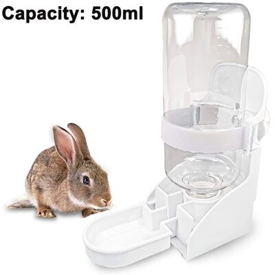 ULISEM Fontana D'Acqua Sospesa A Forma Di Coniglio – Dispenser Automatico A Prova Di Perdite, In Acciaio Inossidabile, 500 Ml, Montaggio A Parete ULISEM Fontana D'Acqua Sospesa A Forma Di Coniglio – Dispenser Automatico A Prova Di Perdite, In Acciaio Inossidabile, 500 Ml, Montaggio A Parete