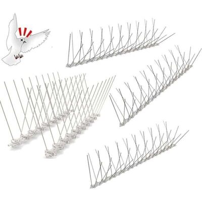 OEM Dissuasore Anti-piccioni In Acciaio Inox, 1 M, 4 File, Per Balconi, Flessibile E Preassemblato, Per Passeri, Rondini, Corvi E Gatti -crezuo OEM Dissuasore Anti-piccioni In Acciaio Inox, 1 M, 4 File, Per Balconi, Flessibile E Preassemblato, Per Passeri, Rondini, Corvi E Gatti -crezuo