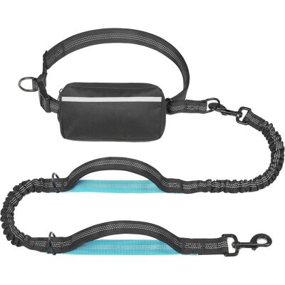 OEM Guinzaglio Per Cani A Mani Libere Con Tasca Con Cerniera, Maniglie A Doppio Rinforzo E Cordino Elastico Resistente, Adatto Per Passeggiate, Jogging E Corsa (taglia Grande, 11-54 Kg, Nero). OEM Guinzaglio Per Cani A Mani Libere Con Tasca Con Cerniera, Maniglie A Doppio Rinforzo E Cordino Elastico Resistente, Adatto Per Passeggiate, Jogging E Corsa (taglia Grande, 11-54 Kg, Nero).