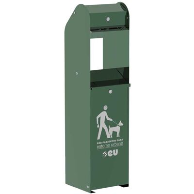SUINGA Cestino Per Escrementi Di Cane Con Distributore Per 500 Sacchetti 40x40x130 Cm Cestino Per Escrementi Di Cane Da Esterno SUINGA Cestino Per Escrementi Di Cane Con Distributore Per 500 Sacchetti 40x40x130 Cm Cestino Per Escrementi Di Cane Da Esterno