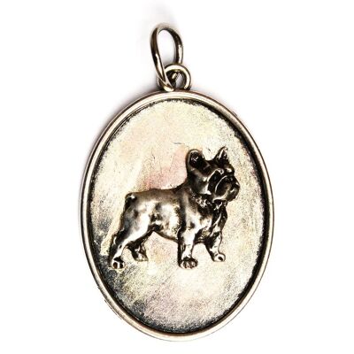 OEM Bulldog Francese I - Collana Per Cani, Ciondolo Per Mamma Di Cane, Gioiello Unico Di Art-dog OEM Bulldog Francese I - Collana Per Cani, Ciondolo Per Mamma Di Cane, Gioiello Unico Di Art-dog