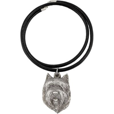 OEM Cairn Terrier Ii - Collana Con Ciondolo Placcato In Argento Per Gli Amanti Dei Cani, Gioiello Unico Di Art-dog OEM Cairn Terrier Ii - Collana Con Ciondolo Placcato In Argento Per Gli Amanti Dei Cani, Gioiello Unico Di Art-dog
