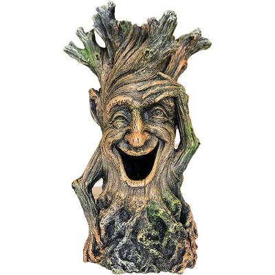 OEM Statua Dell'albero Dell'acquario, Scultura In Legno Realistica, I Pesci Possono Nuotare Attraverso Il Foro Del Tronco OEM Statua Dell'albero Dell'acquario, Scultura In Legno Realistica, I Pesci Possono Nuotare Attraverso Il Foro Del Tronco