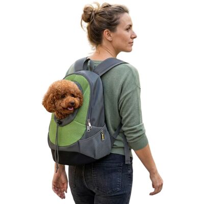 BES Zaino Trasportino Cane Gatto Doppia Spalla Animali Domestici Traspirante BES Zaino Trasportino Cane Gatto Doppia Spalla Animali Domestici Traspirante