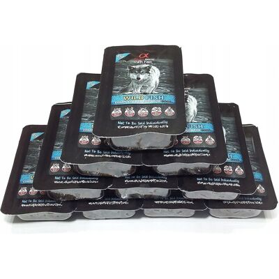 OEM Alpha Spirit Karma Wild Fish 10x200g Alimento Per Cani Semimorbido E Senza Cereali OEM Alpha Spirit Karma Wild Fish 10x200g Alimento Per Cani Semimorbido E Senza Cereali