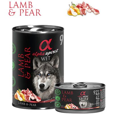 Alpha Lata Lamb Pera 12x150 Gr - Alpha Lata Lamb Pera 12x150 Gr -