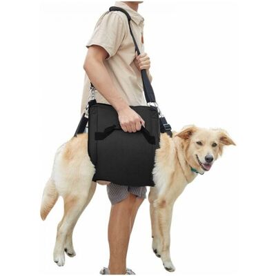 OEM (m, Nero) Imbracatura Per Il Trasporto Di Cani, Zaino Di Emergenza Per Il Supporto E La Riabilitazione Delle Zampe Dell'animale. OEM (m, Nero) Imbracatura Per Il Trasporto Di Cani, Zaino Di Emergenza Per Il Supporto E La Riabilitazione Delle Zampe Dell'animale.