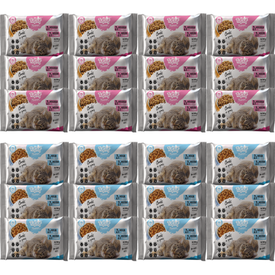 OEM Tuf Tuf Mix Gusto Carne E Pesce - Cibo Umido Per Gatti - 24x (4x100g) OEM Tuf Tuf Mix Gusto Carne E Pesce - Cibo Umido Per Gatti - 24x (4x100g)