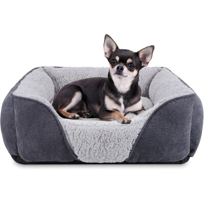 Neptune Joejoy Cesto Per Cani Di Piccola Taglia - Lavabile E Morbido - Antiscivolo - Peluche - Per Cani E Gatti - 51 X 48 X 15 Cm Neptune Joejoy Cesto Per Cani Di Piccola Taglia - Lavabile E Morbido - Antiscivolo - Peluche - Per Cani E Gatti - 51 X 48 X 15 Cm