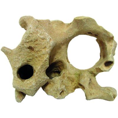 Decorazione Acquario Amtra Roccia Beige con Foro 24,5x18x14cm Decorazione Acquario Amtra Roccia Beige con Foro 24,5x18x14cm