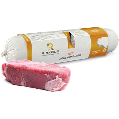 OEM Bizon Doppi Rotoli (2x400g) Pura Carne Cibo Umido Per Cani Ritzenberger OEM Bizon Doppi Rotoli (2x400g) Pura Carne Cibo Umido Per Cani Ritzenberger