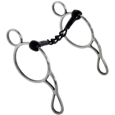 SARTORE Morso Western In Acciaio Inox E Ferro Pieno Modello Sweet 12 Mm SARTORE Morso Western In Acciaio Inox E Ferro Pieno Modello Sweet 12 Mm