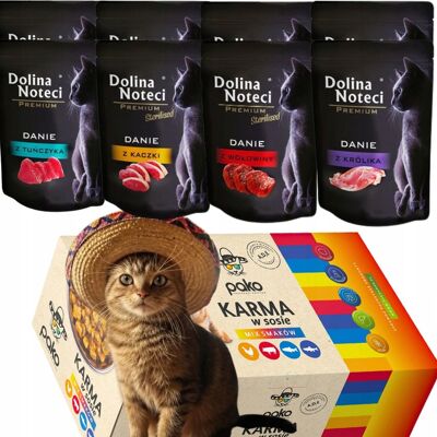 OEM Dolina Noteci Cibo Umido Per Gatti + Pako Danie Mix Per Gatti 8 Gusti 20 X 85 G OEM Dolina Noteci Cibo Umido Per Gatti + Pako Danie Mix Per Gatti 8 Gusti 20 X 85 G