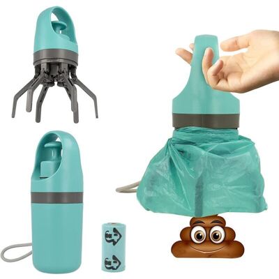 OEM Paletta Raccogli-escrementi, Paletta Portatile Senza Contatto Per Cani Di Piccola, Media E Grande Taglia, Paletta Per Deiezioni Canine Con 15 Sacchetti E Cestino A Prova Di Perdite OEM Paletta Raccogli-escrementi, Paletta Portatile Senza Contatto Per Cani Di Piccola, Media E Grande Taglia, Paletta Per Deiezioni Canine Con 15 Sacchetti E Cestino A Prova Di Perdite