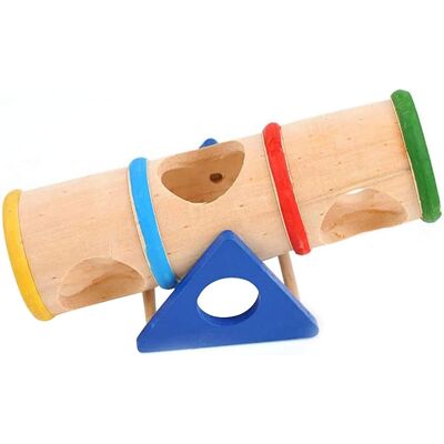 Zone Tunnel Oscillante In Legno Per Criceti - Divertente Giocattolo Per La Palestra, Per Tutta La Famiglia - Piattaforma Di Gioco Con Criceto Nano, Piccolo Animale Domestico (colore, Lunghezza: 16,8 Cm, La Zone Tunnel Oscillante In Legno Per Criceti - Divertente Giocattolo Per La Palestra, Per Tutta La Famiglia - Piattaforma Di Gioco Con Criceto Nano, Piccolo Animale Domestico (colore, Lunghezza: 16,8 Cm, La