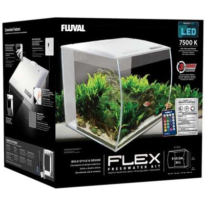 Fluval Flex Flex Aquarium 34 L Blanco Fluval Flex Flex Aquarium 34 L Blanco